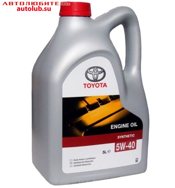 0888080375GO TOYOTA Масло моторное Toyota Engine Oil 5w-40 5л