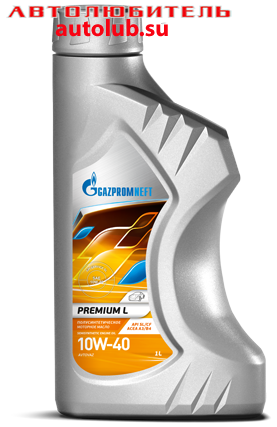 Масло моторное Gazpromneft Premium L 10w-40 1л