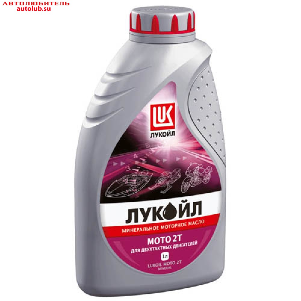 19556 LUKOIL Масло моторное Лукойл Мото 2Т 1л